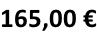 165,00 €