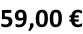 59,00 €